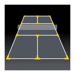 Bandes de délimitation Pickelball