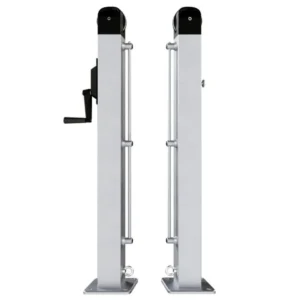 Filet de pickleball Dominator avec poteaux sur platine